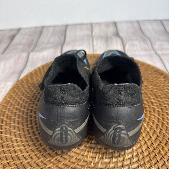 Nike Phantom GT2 Elite DF FG ACC Soccer Cleats Black Iron Grey Blue Size M6/ W8 - Picture 7 of 10